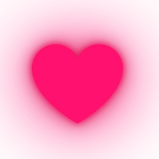 hati, hati, my heart, jantung neon, merah berbentuk hati