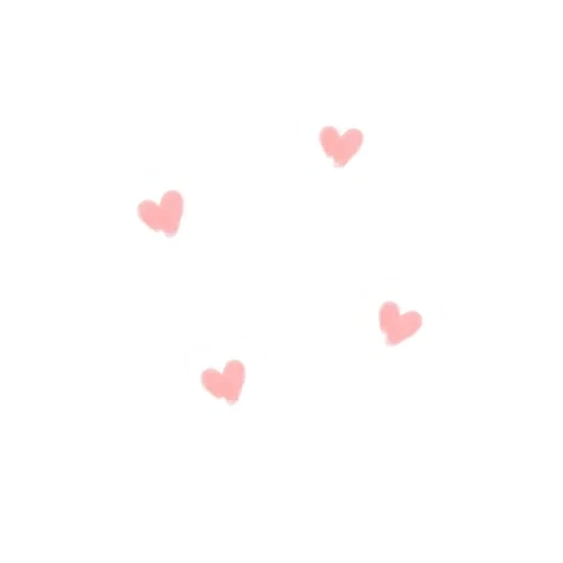 corazón rosa, pétalos rosados, forma de corazón rosa claro, reglas de corazón blanco, corazón translúcido transparente