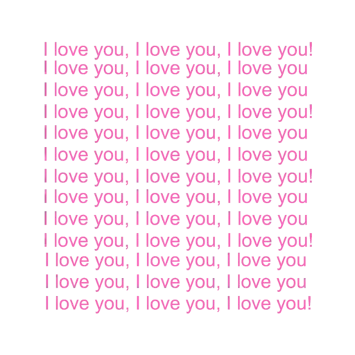 text, i love, i love you, lovely words, english version