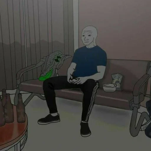 wojak, doomerwave, doomer wojak