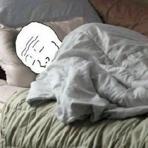 cobertor, cama, interior, cama suja, meme sobre camas de cama