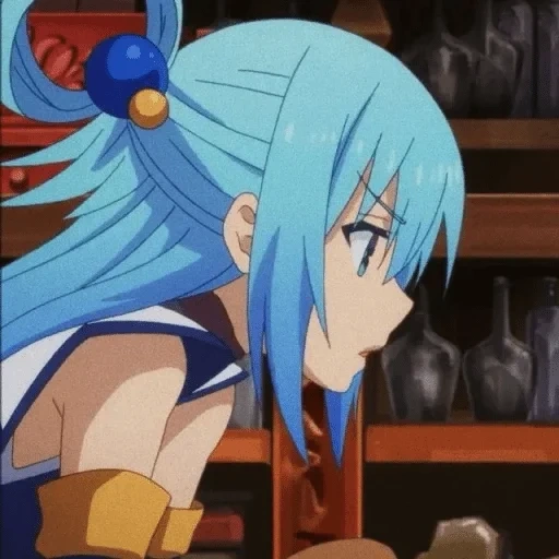 konosuba, aqua konosuba, аква коносуба, аниме коносуба, аниме коносуба аква