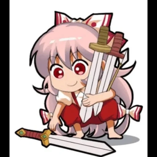 mokou, emoting mokou, touhou project, my sadness very big, тохо мем экстра лунатик