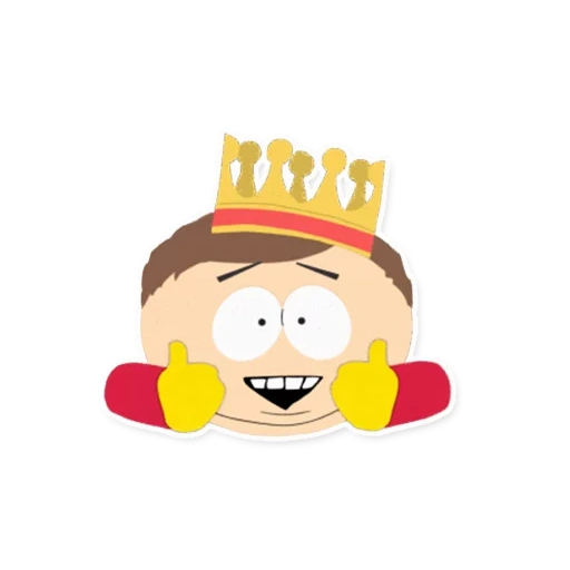 könig, menschen, junge, eric cartman, eric cartman crown