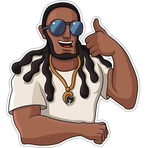 snoop dogg, bitmoji, spartaman, kakek lucu dengan jenggot koin