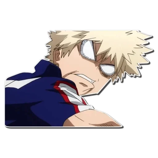 bakugo, bakugo, bakugou, bakugou katsuki, bakugo katsuki yang ketakutan