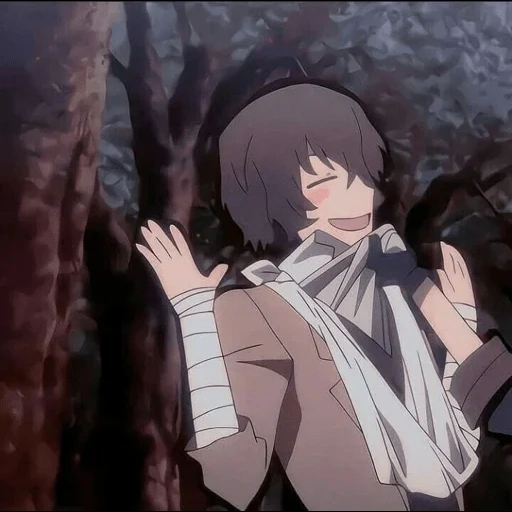 dazai, dazai chuya, osamu dadzai, personagens de anime, de cães vadios