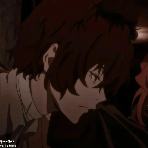 dazai chuya, chuya nakahara, osamu dadzai, de cães vadios, screenshots de dadzai osama