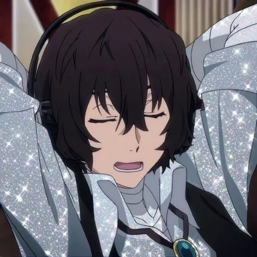 dazai, papà, dazai bsd, osamu dadzai, screenshot di dadzai osamu