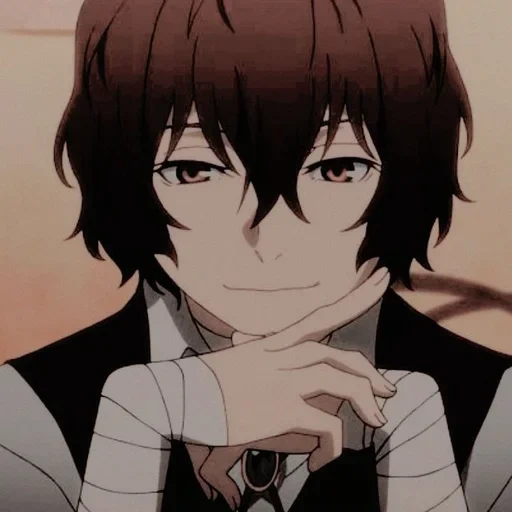 dazai, dadzai, osamu dadzai, anime dadzai osamu, osamu dadzai anjing pengembara yang hebat