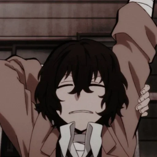 dazai, papà, osamu dadzai, dadzai osamu anime, dadzai osama great wandering