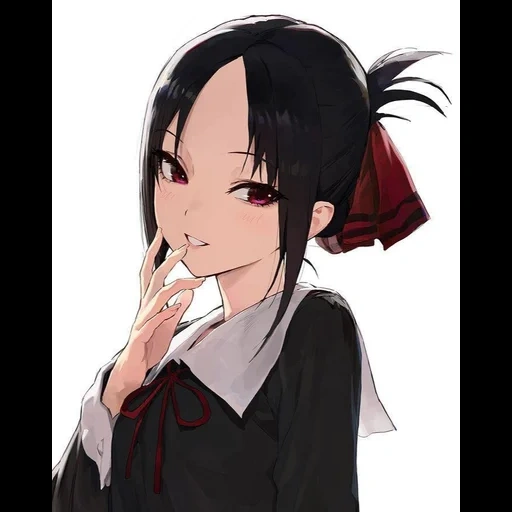 рисунок, kaguya sama, джунья ишигами, кагуя синомия аниме, kaguya sama wa kokurasetai