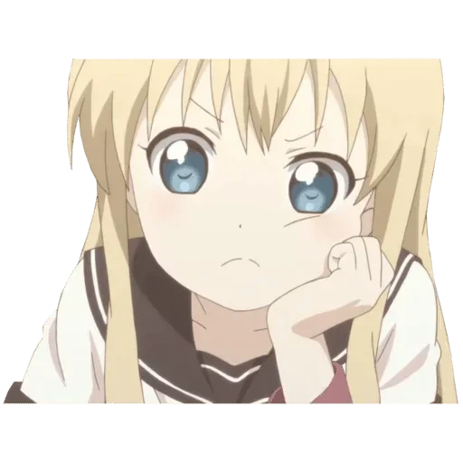 тян, yuru yuri, тосино кёко, yuru yuri шиза, аниме ие эмоции скриншоты