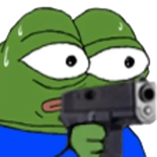 excluído, emote, garoto, pepe frog pistols, ofensivo global de contra-ataques