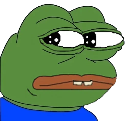 pepe meme, sadge pepe, weinend pepe, trauriger frosch, pepe ist trauriger frosch