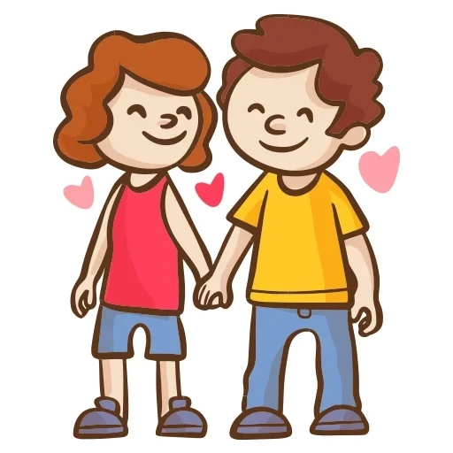 human, clipart, lovely couples, cute couple, boy and girl