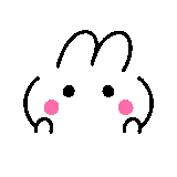 lovely, kawaii, rabbit, kawaii bunny