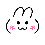 lindo, conejo, los dibujos son lindos, conejo mimado, kawaii bunny