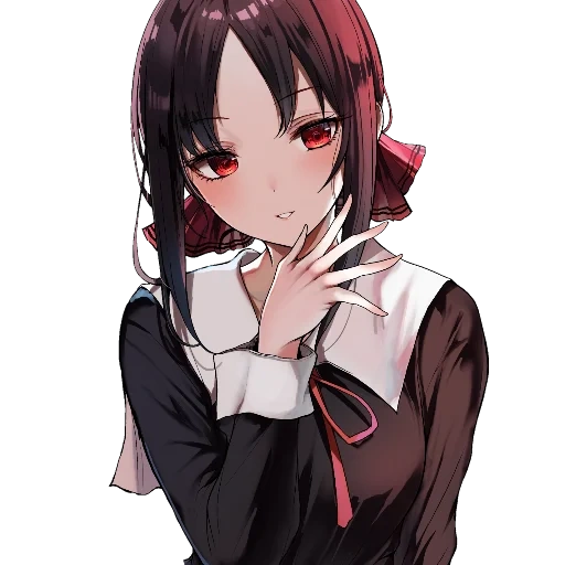 arte anime, anime girl, muovi la ragazza dei fumetti, ragazza personaggio anime, kaguya sama wa kokurasetai