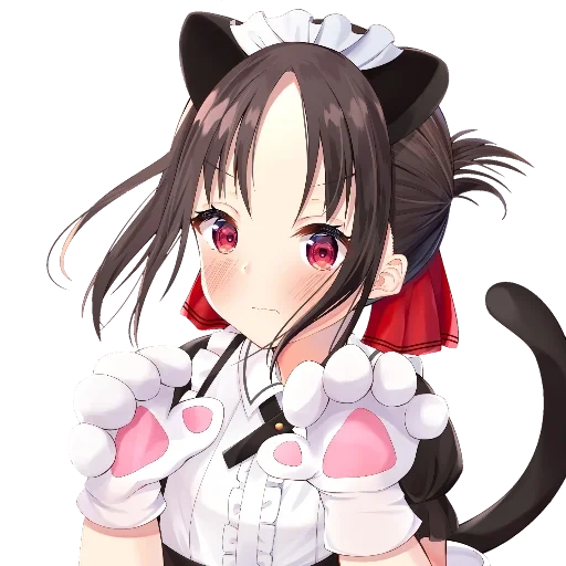 anime neko, uchiko kume, anime weihrauch tal, kaya nagomiya anime, jagu weiße hausmädchen