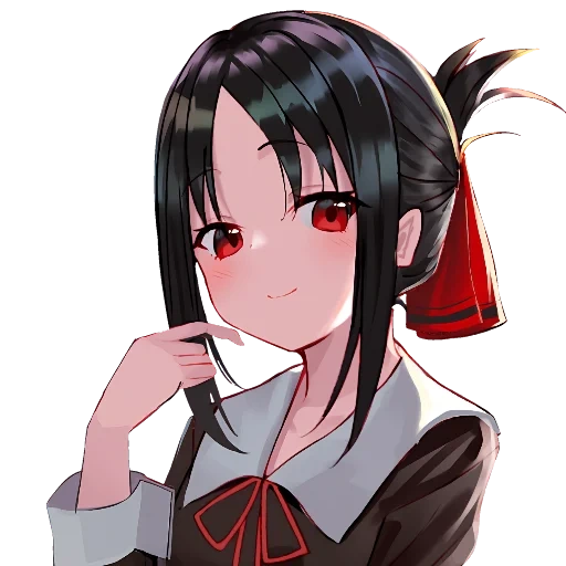 anime kaguya, kaguya synomy, kaguya shinomiya, kaguya neumático de algunos, kaguya con cabello negro