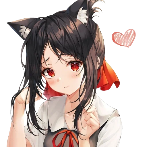 anime neko, cute anime, nico anime art, nico mädchen anime, kitako kaya kitamiya