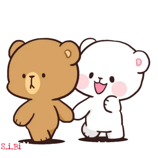 mishki, milk and mocha, milk mocha bear, bear hug, milk mocha bear