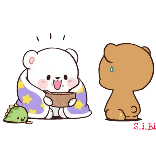 cute bear, милые рисунки, milk and mocha, milk mocha bear похожие, milk and mocha bear store