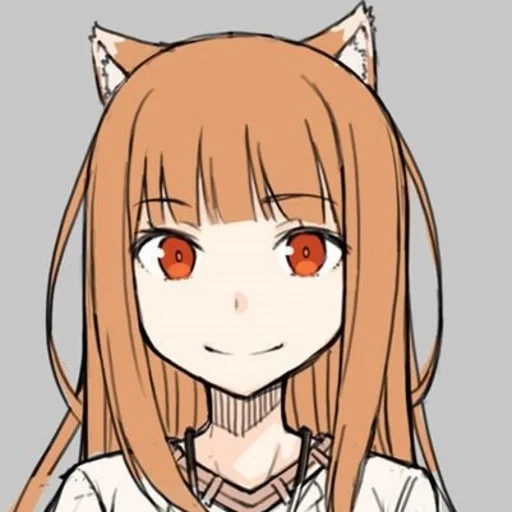 holo, аниме, волчица пряности, holo spice and wolf, аниме волчица пряности