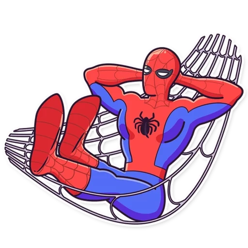 spider man, spider-man, spider man, stickers are a spider man