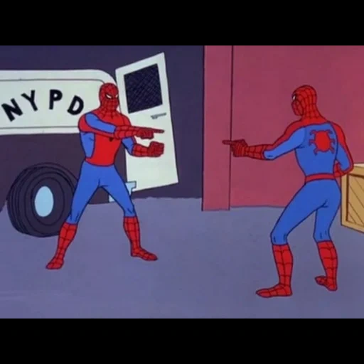 homme araignée, meme 2 personnes spider, 3 people spider meme, un mème sur un homme d'araignée, man spider man spider meme