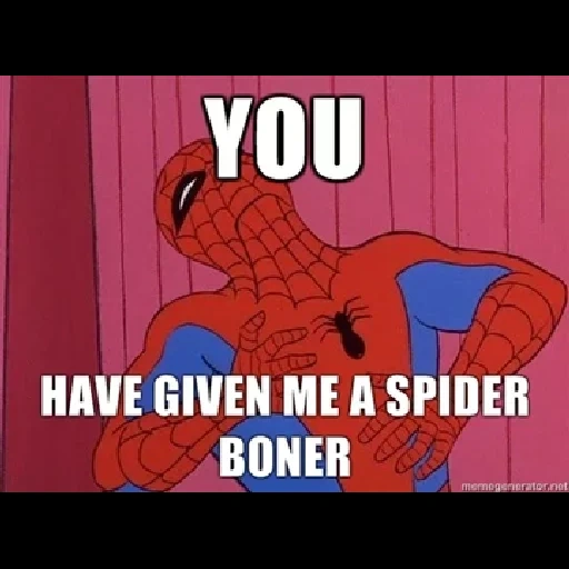 hombre araña, meme de hombre araña, bing man spider meme, spider man 1967 memes, hola peter spider man meme