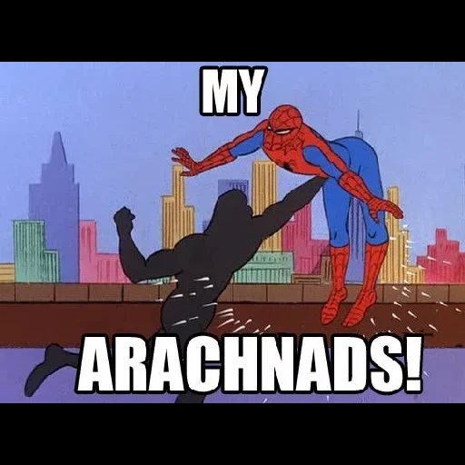 spiderman, spider-man meme, spider-man kampf, zwei spider-man-memes, spider-man spider-man meme