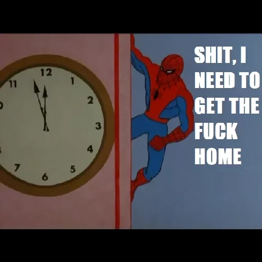 hombre araña, memes de la araña del hombre, man spider rutp, serie animada de spider-man 1967