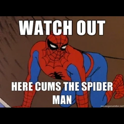 uomo ragno, spiderman mem, spider man meme, un meme è un uomo ragno, meme di ragno uomo
