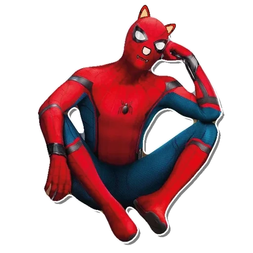 fotoclip, spiderman, network graphics, human transparent background, spider-man home