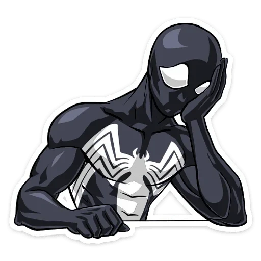 spiderman, spider-man anzug symbiose