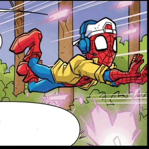 spider-man, comics de superhéroes, manga de araña de cerdo marvel, manga cómica divertida spider-man