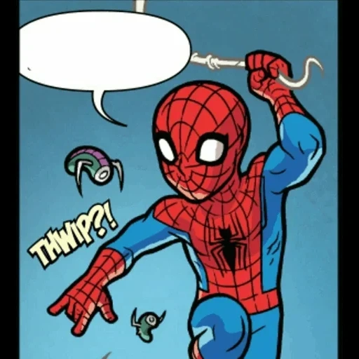 merveille, des bandes dessinées, homme araignée, dessin animé de l'homme, une petite araignée