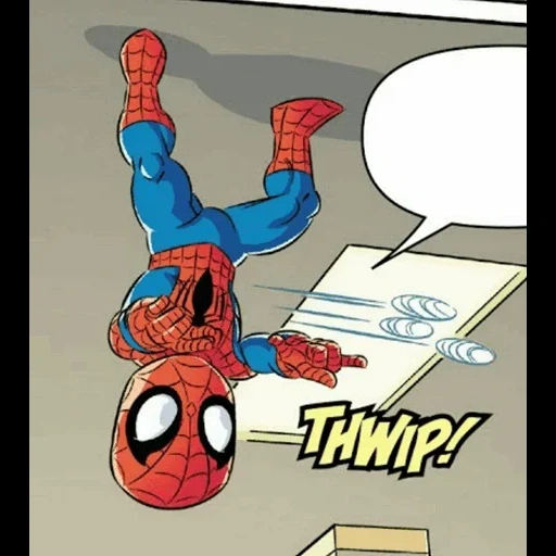 komik, manusia laba-laba, chibi heroes marvel pauk man, komik lucu tentang pria laba laba, buku komik orang luar biasa laba laba volume 1
