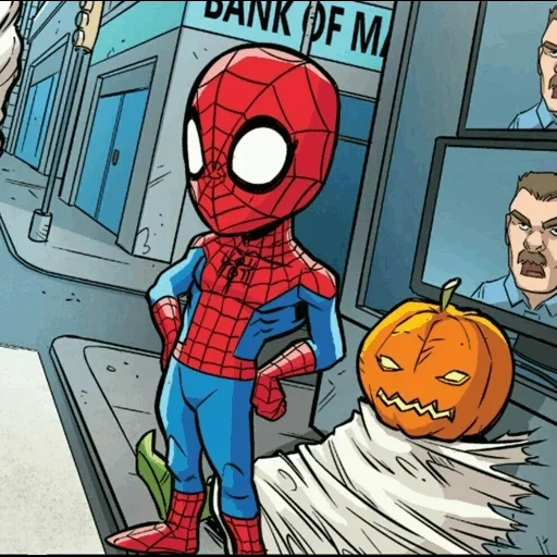 marvel, cartoon, spider-man, spider-man comics 001