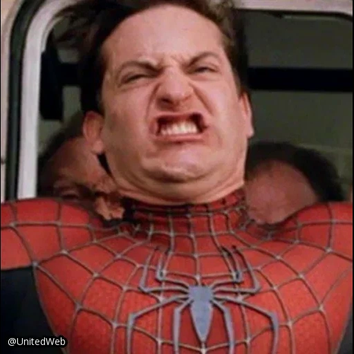 toby maguire, homme araignée, spider toby maguire, homme spider toby maguire, memes man spider toby maguire
