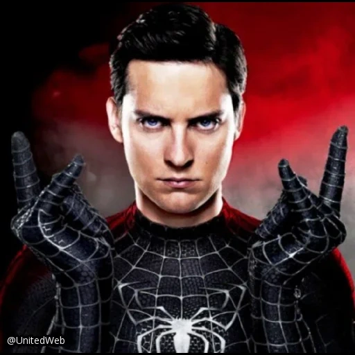 toby maguire, hombre araña, man spider toby maguire, toby maguire 3 personas spiderman, spider-man 3 2021 toby maguire