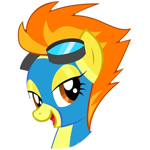 spitfire mlp, spitfire pony, spitfire dash pony, kuda poni spitfire kecil, spitfire kuda kecilku