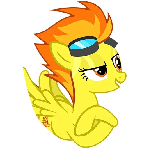 spitfire mlp, pony de fuego, pony de fuego malvado, foto de pony de fuego, pony pony trompeta