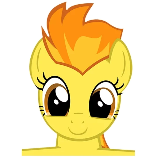 spitfire mlp, pony de fuego, pony de fuego malvado, bebé pony de fuego, pony pony trompeta