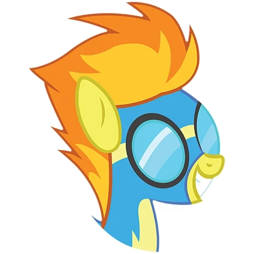 lightning spectacle, flame-breathing meme, the pony breathes fire, pony spits fire without background