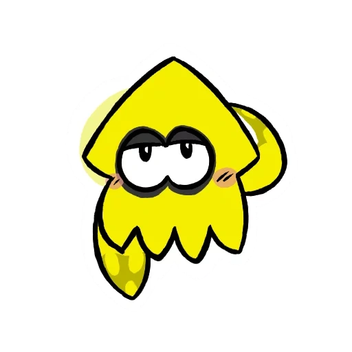 a toy, splaton, splatoon 2, inkling squid, squid game logo