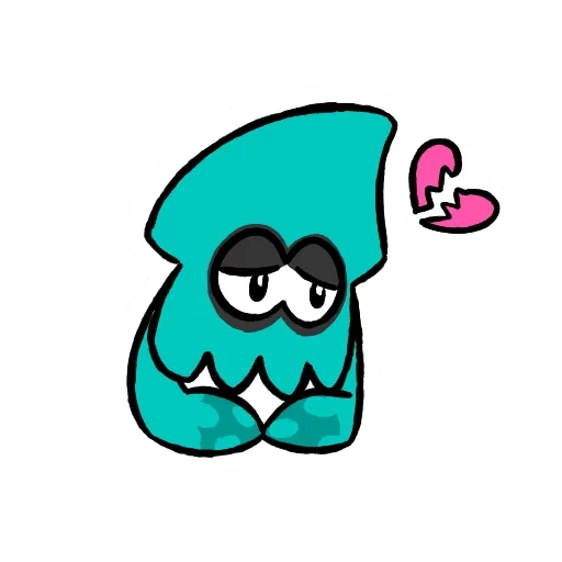 anime, splaton tintenfisch, squid game logo, laden sie das tintenfischspiel herunter um zu zeichnen, einfache zeichnung aus squid game series
