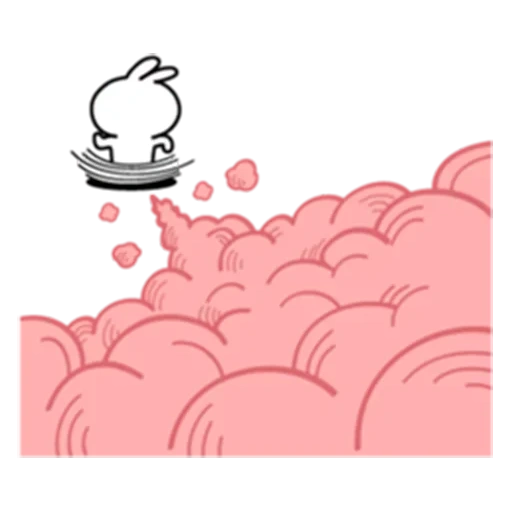 funny, on the clouds, the clouds are pink, comic i love you show me them